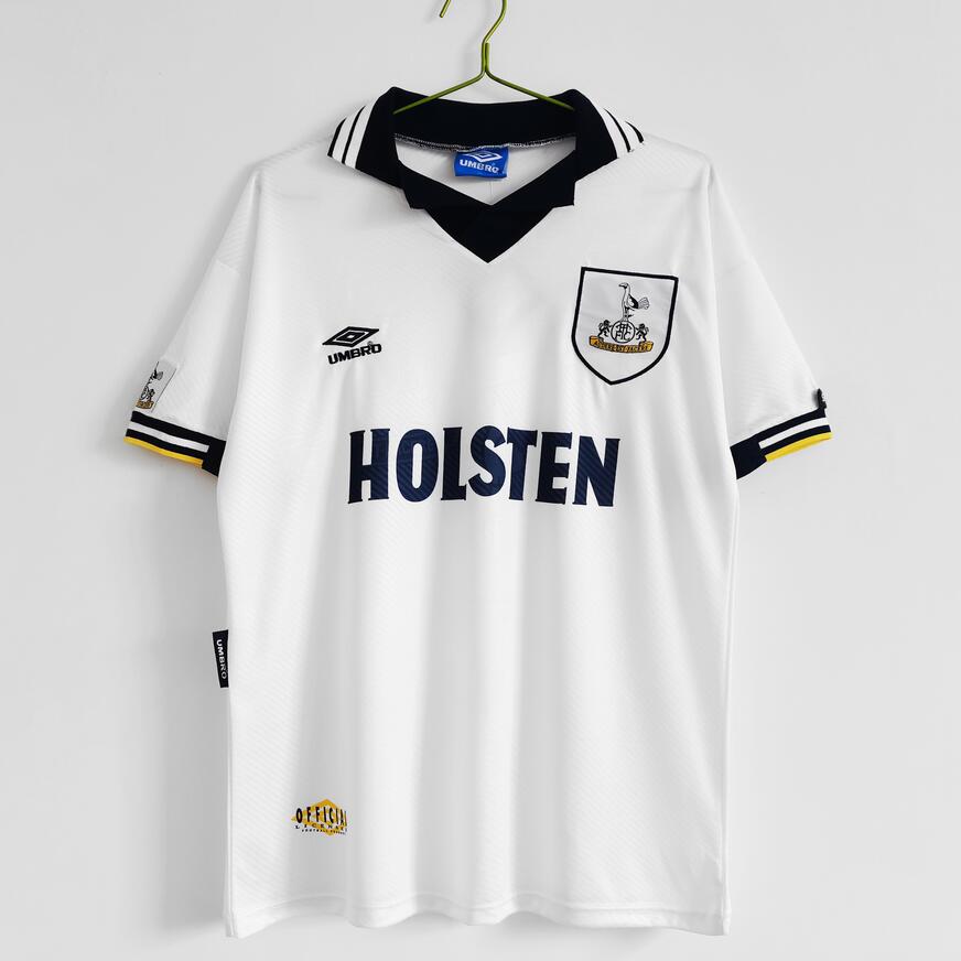 1994-95 Tottenham Hotspur Retro Home Kit Soccer Jersey